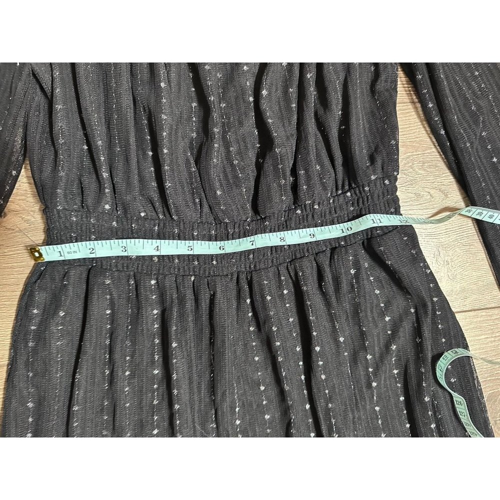 BCBGeneration BLACK Off The Shoulder  NWT COCKTAIL PARTY DRESS 4 - Picture 11 of 12